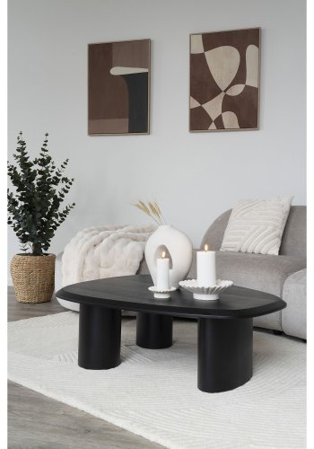 HOUSE NORDIC Denia kurv, rund - natur vandhyacint (34,5x34,5)