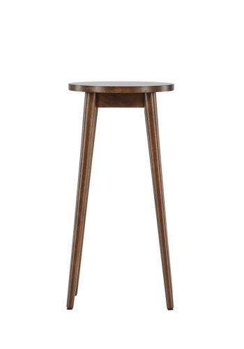 VIND COLLECTION Mollösand barstol, m. fodsttte - mocca gummitr