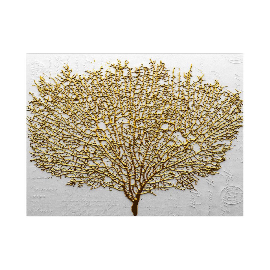 NORDVÄRK billede, rektangulr - multifarvet maling p lrred (70x100)