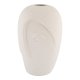 HOUSE NORDIC Keramik Vase - Vase i sand keramik med ansigt  12,5x13x19,5 cm