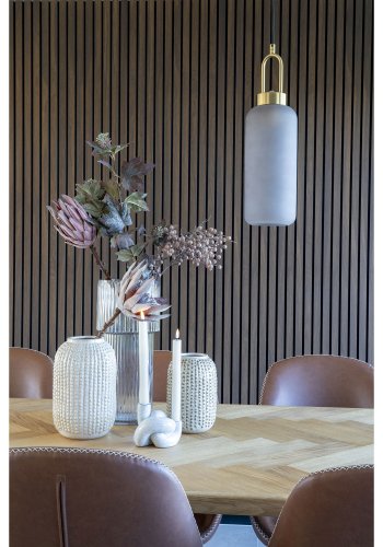 HOUSE NORDIC  Vase - Vase, keramik, beige, 16x25,5 cm