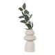 HOUSE NORDIC  Vase - Vase, keramik, beige, 14,5x26,5 cm
