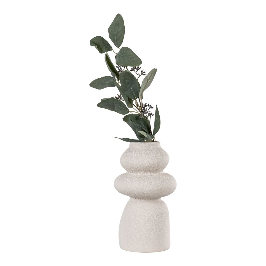 HOUSE NORDIC  Vase - Vase, keramik, beige, 14,5x26,5 cm