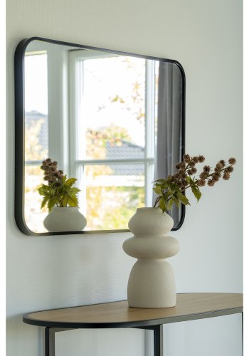 HOUSE NORDIC  Vase - Vase, keramik, beige, 14,5x26,5 cm