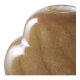 HOUSE NORDIC vase, rund - brun glas (16,5x17)