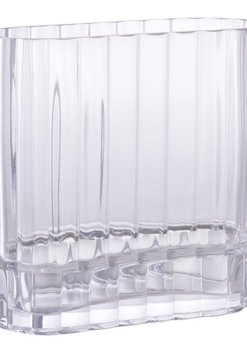 HOUSE NORDIC  Vase - Vase, glas, klar<br>20x9x19,5 cm