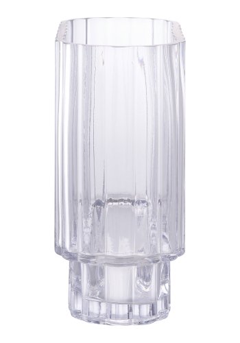 HOUSE NORDIC  Vase - Vase, glas, klar<br>20x9x19,5 cm