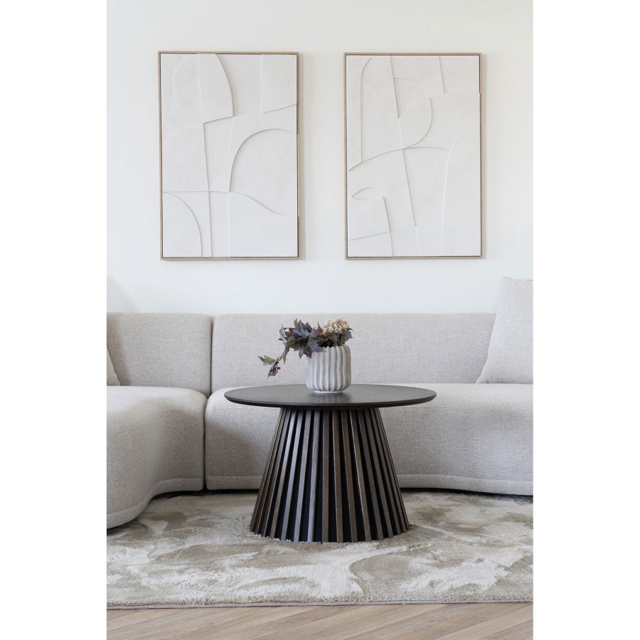 HOUSE NORDIC urtepotte, rund - gr keramik (14,5x14,5)