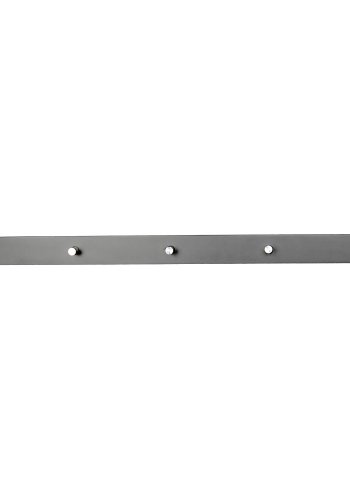 HOUSE NORDIC  Padova Knagerkke - Knagerkke, tr/metal, 5 kroge, sort70x5x2 cm