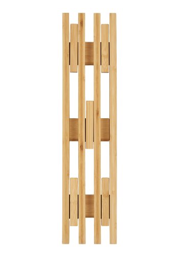 HOUSE NORDIC Ember knagerkke, med 5 knager - natur bambus (9,5x60)