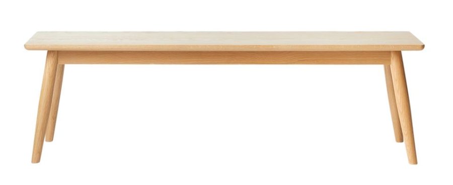 Barrali bnk, rektangulr - natur egetr (150x35)