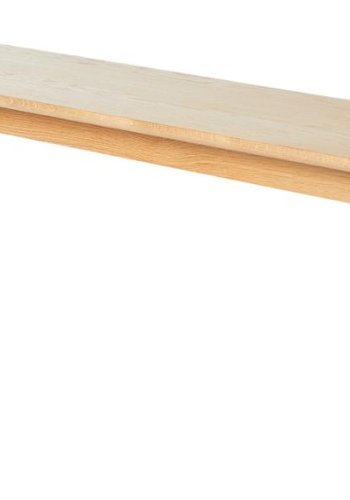 Barrali bnk, rektangulr - natur egetr (150x35)