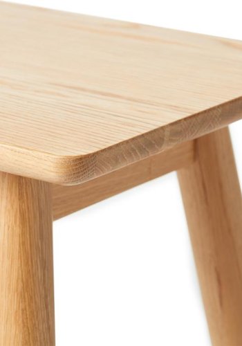 Barrali bnk, rektangulr - natur egetr (150x35)