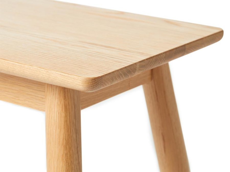 Barrali bnk, rektangulr - natur egetr (150x35)