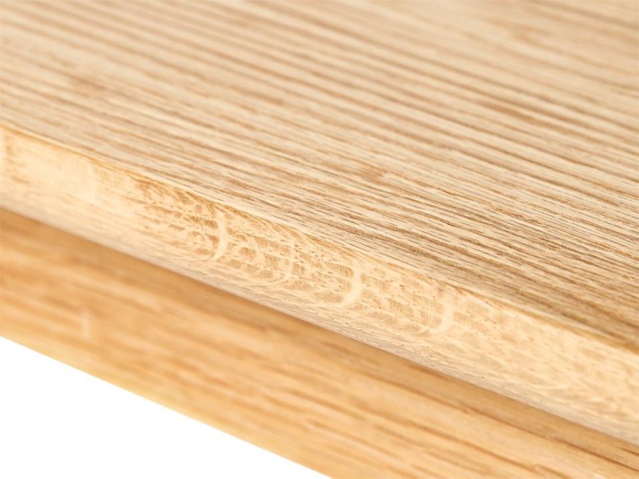 Barrali bnk, rektangulr - natur egetr (150x35)