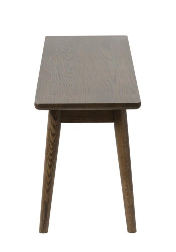 Barrali bnk, rektangulr - rgfarvet egetr (150x35)