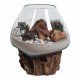 HOUSE NORDIC San Marino Vanddrbe skulptur - glas/natur tr (H:20)