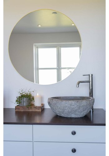 HOUSE NORDIC Donau Riverstone vask - sten