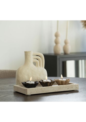 HOUSE NORDIC Bakke, travertin, natur, 30,5x15 cm