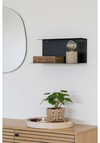 HOUSE NORDIC serveringsfad, rund - hvid keramik (37x4,5)