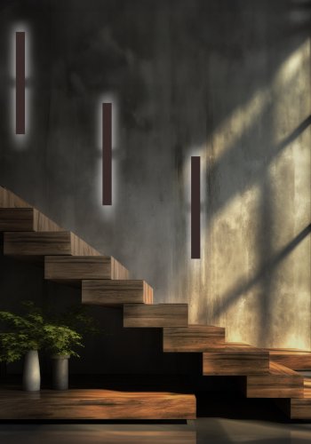 TK Navi Lang LED vglampe - brun metal