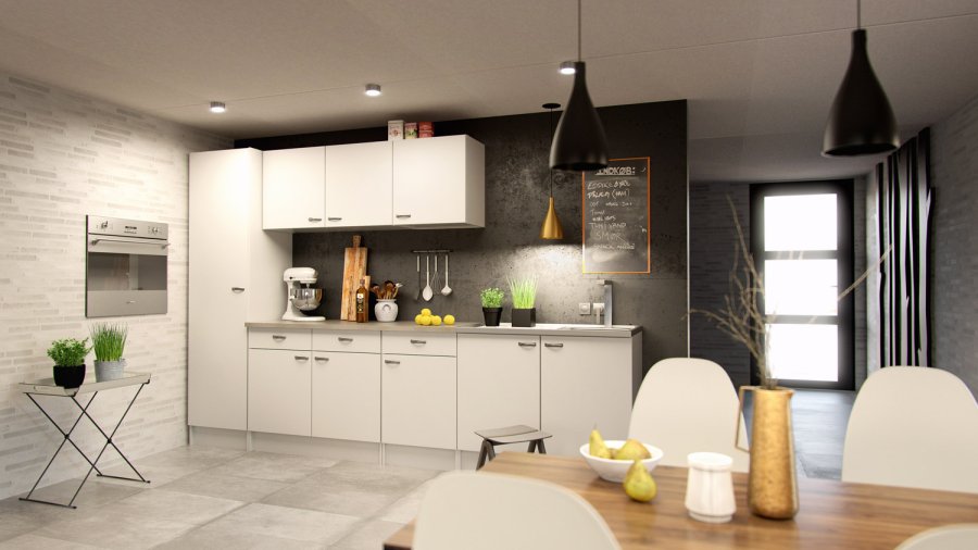 TVILUM Casa skab - hvid tr, 1 lge-UDGET