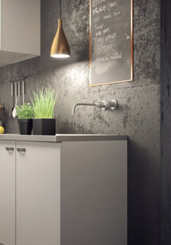 TVILUM Casa skab - hvid tr, 1 lge-UDGET