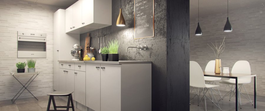 TVILUM Casa skab - hvid tr, 1 lge-UDGET