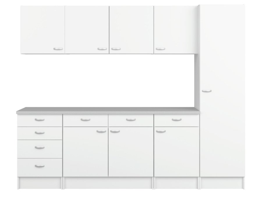 TVILUM Casa skab - hvid tr, 1 lge-UDGET