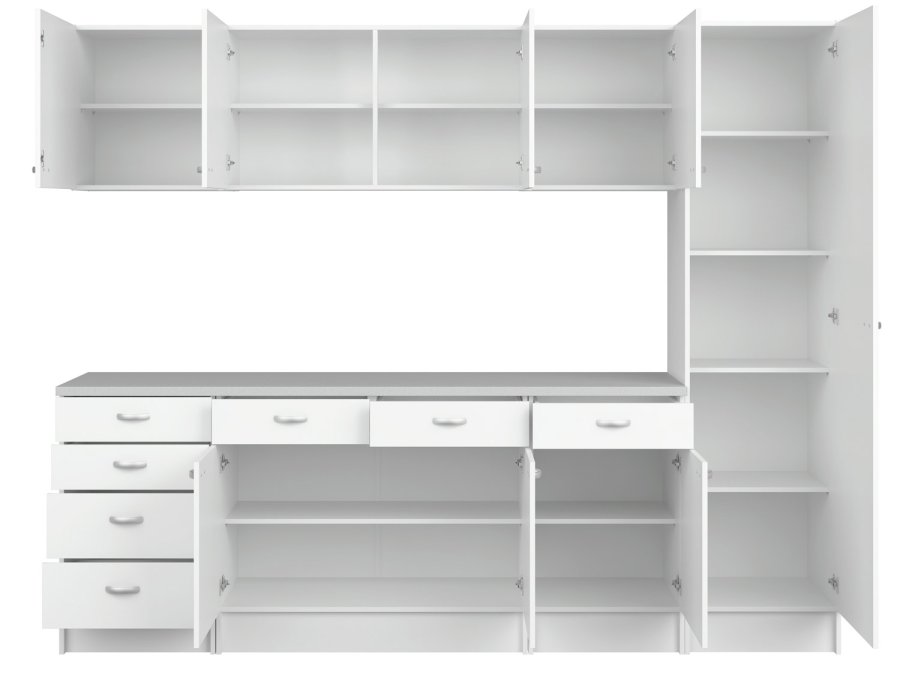 TVILUM Casa skab - hvid tr, 1 lge-UDGET