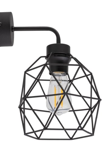 TK Galaxy vglampe - sort metal