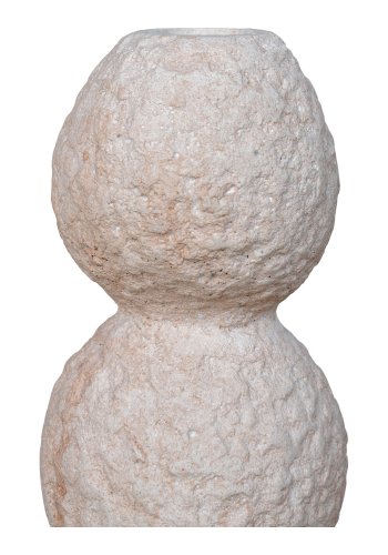 HOUSE NORDIC Lysestager, cement, natur, st af 2