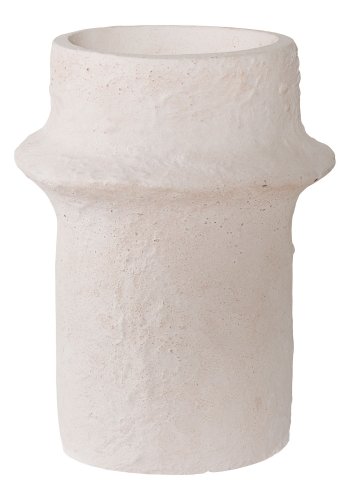 HOUSE NORDIC lysestage, rund - hvid cement (st med 2)