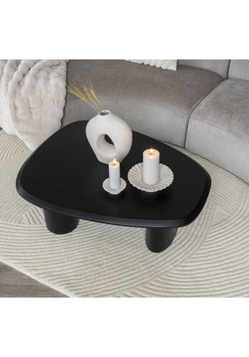 HOUSE NORDIC lysestage, rund - hvid cement (st med 2)