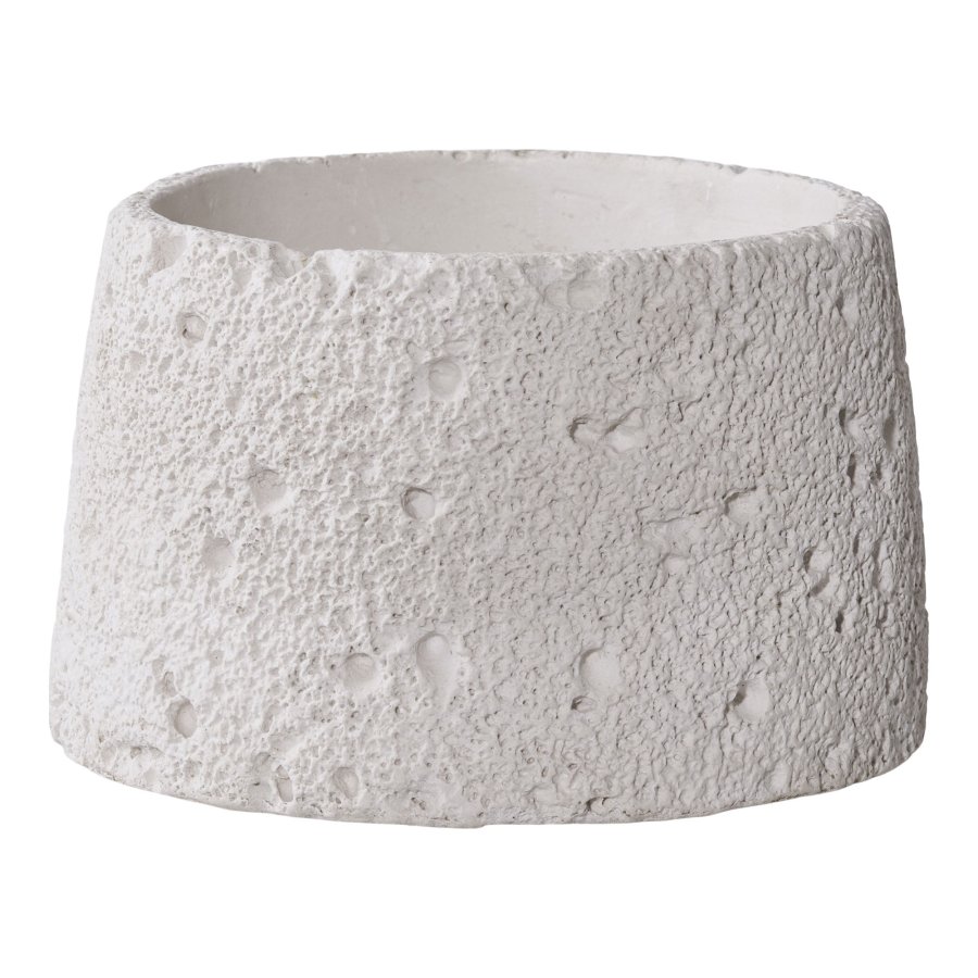 HOUSE NORDIC lysestage, rund - gr cement (st med 2)