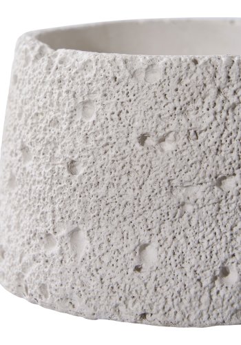 HOUSE NORDIC lysestage, rund - gr cement (st med 2)