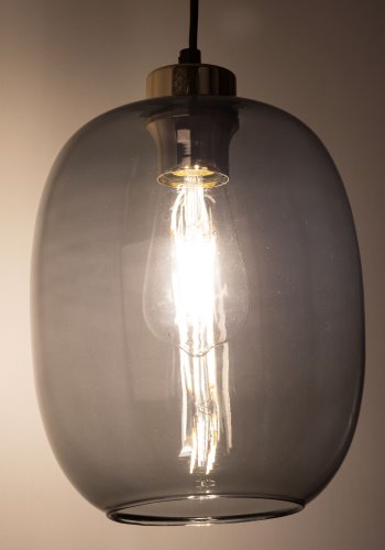 TK Omega loftlampe - glas