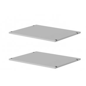 TVILUM Save hylder - hvidt tr, 2 stk, 75 cm