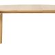 Carno spisebord, m. udtrk - natur egefinér og egetr (120)