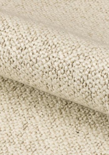 ACT NORDIC Grafton lnestol - creme stof og sort gummitr