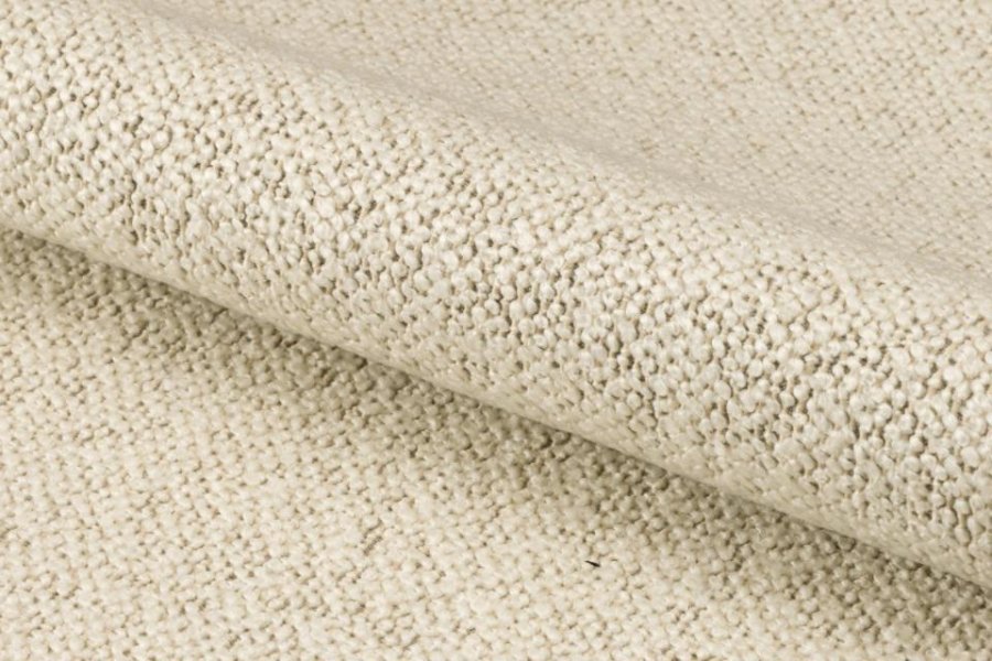 ACT NORDIC Grafton lnestol - creme stof og sort gummitr