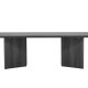 VIND COLLECTION Bassholmen spisebord, rektangulr - sort MDF (100x240)