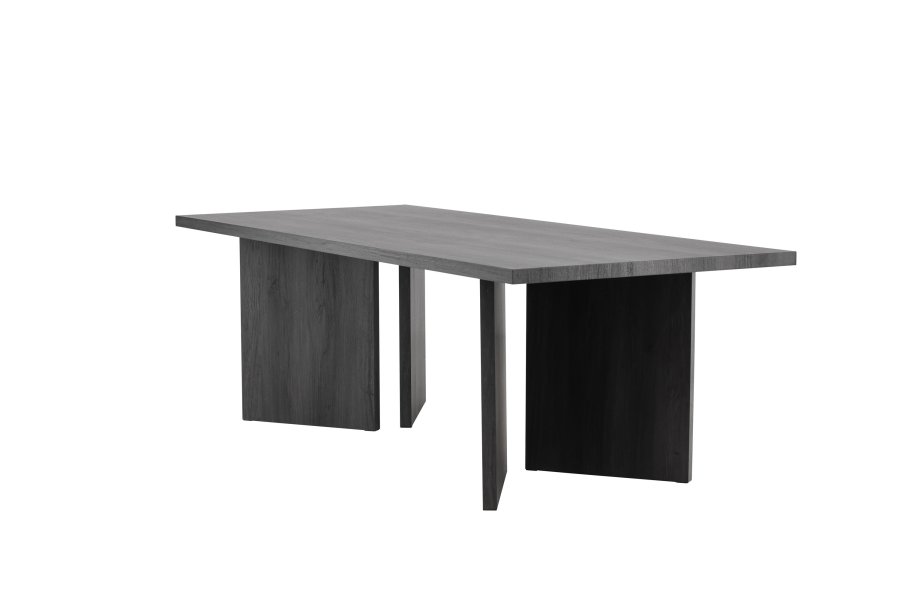 VIND COLLECTION Bassholmen spisebord, rektangulr - sort MDF (100x240)