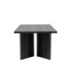 VIND COLLECTION Bassholmen spisebord, rektangulr - sort MDF (100x240)