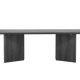 VIND COLLECTION Bassholmen spisebord, rektangulr - sort MDF (100x240)