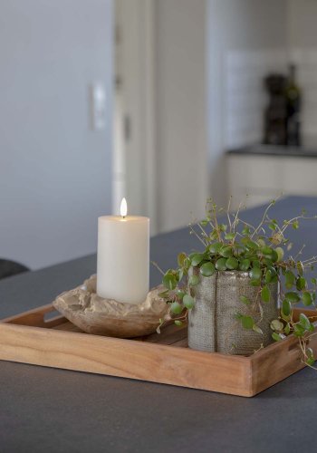 HOUSE NORDIC Faro bakke - natur teaktr (st af 3)