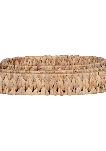 HOUSE NORDIC Estroil Bakke - Bakker i natur vandhyacint, st af 3