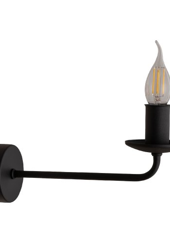 TK Limal vglampe - sort metal
