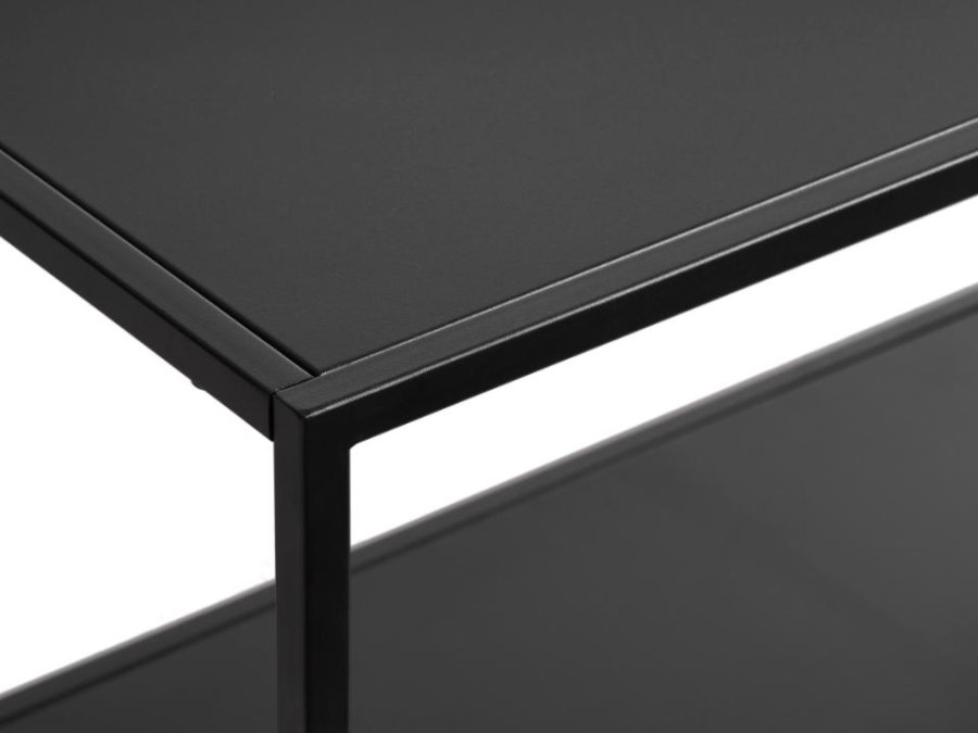 Malibu reol, m. 1 lge - sort metal (H:135)