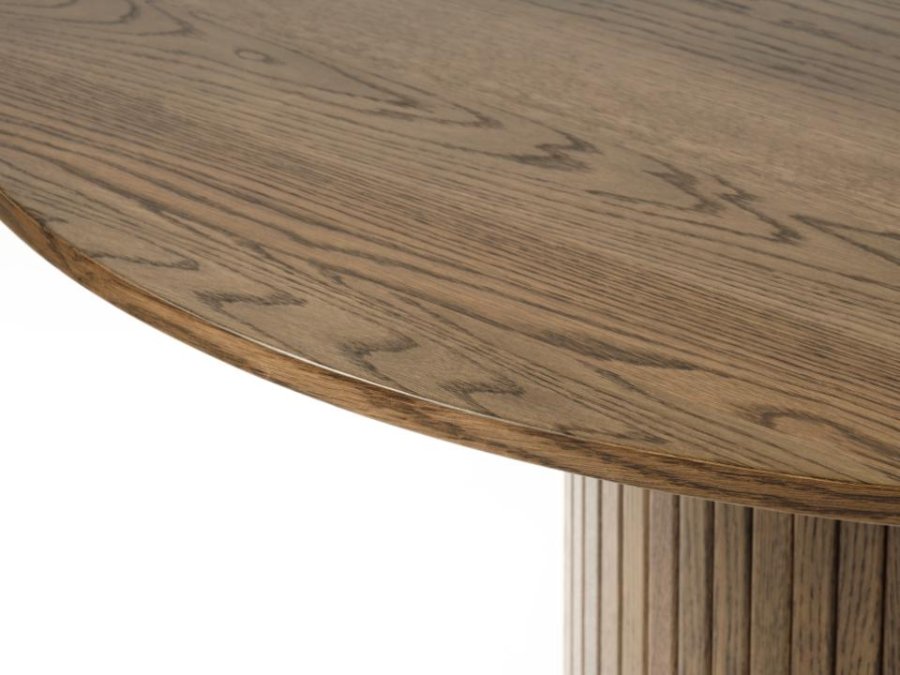 Nola spisebord, rund - rgfarvet egefinér (120)